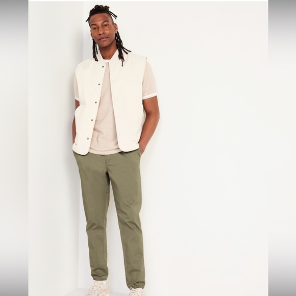 NWT! Young Men’s Built-In Flex Green Khaki Jogger Pant Size Large - Picture 3 of 4